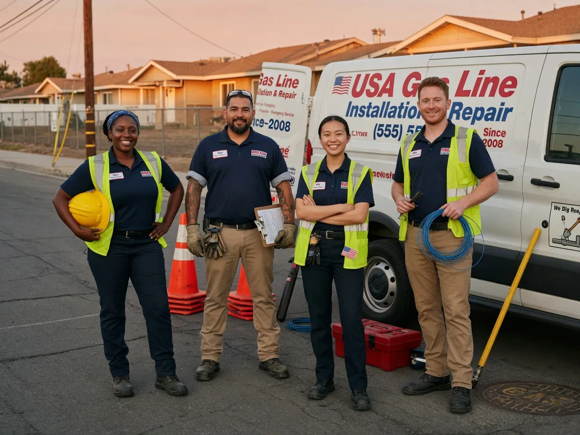Gas Line Installation company in Sage, AR